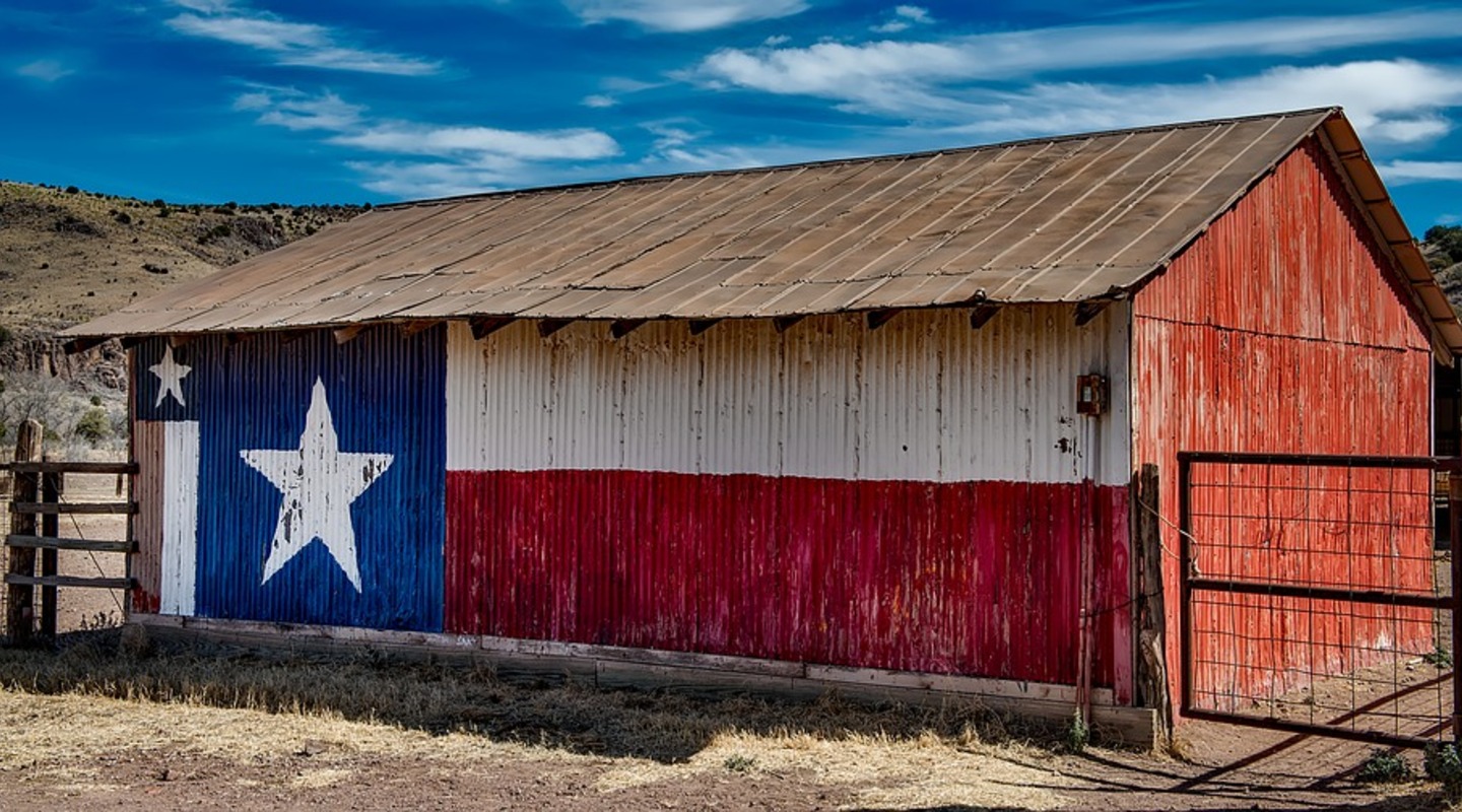 Texas drapeau